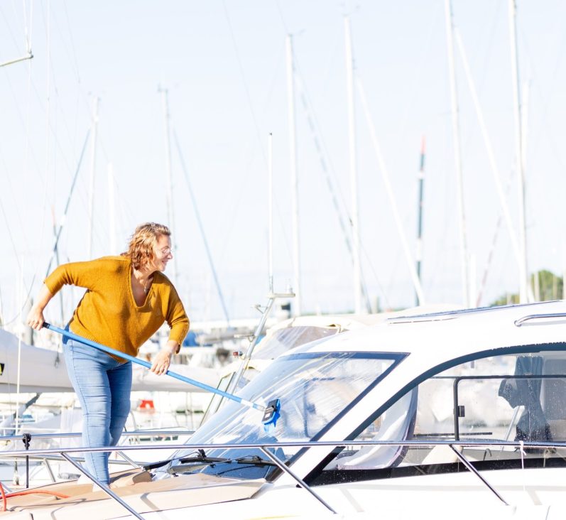 nettoyage extérieur bateau